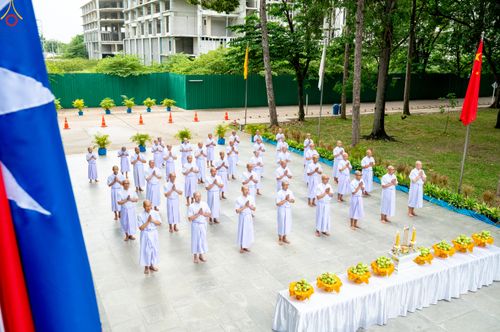 ภาพ No.338727:วันที่ 11 กรกฎาคม พศ.2569 พิธีบรรพชาอุปสมบท โครงการอุปสมบทหมู่ธรรมทายาทนานาชาติ  IDOP รุ่นที่ 21 (ภาษาจีน)  จากประเทศจีน มาเลเซีย สิงคโปร์ และไต้หวัน , โครงการบรรพชาสามเณรโรงเรียนนานาชาติ รุ่นที่ 15