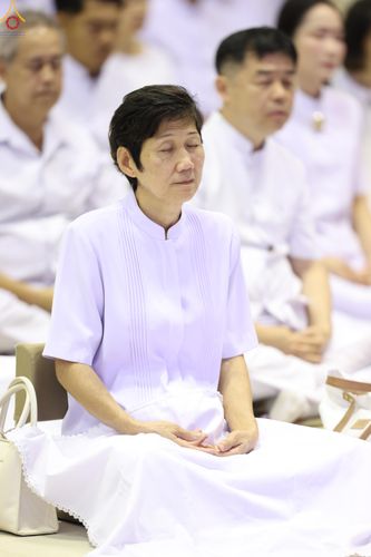 ภาพ No.337849:วันอาทิตย์ต้นเดือน 5 กรกฎาคม พ.ศ.2569 พิธีบูชาข้าวพระ ณ สภาธรรมกายสากล วัดพระธรรมกาย