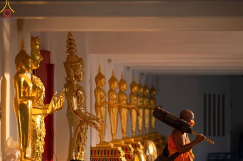 ภาพ No.110507:พิธีต้อนรับพระธรรมยาตรา ในโครงการธรรมยาตรากตัญญูบูชา มหาปูชนียาจารย์ พระมงคลเทพมุนี(สด จนฺทสโร) พระผู้ปราบมาร อนุสรณ์สถาน 7 แห่ง ปีที่ 12 วันที่ 11 มกราคม พ.ศ. 2567 ณ อนุสรณ์สถานลำดับที่ 3 สถานที่เกิดใหม่ในเพศสมณะ วัดสองพี่น้อง จ.สุพรรณบุรี