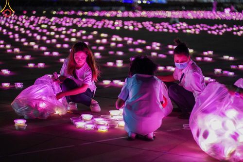 ภาพ No.150699:V.44 เพื่อพ่อ ภาพเตรียมงาน ปฎิบัติงาน ของเจ้าหน้าที่ อาสาสมัคร ทุกสถานะ เพื่อความสำเร็จ ในงานวันธรรมชัย วันอังคารที่ 27 สิงหาคม พ.ศ. 2567