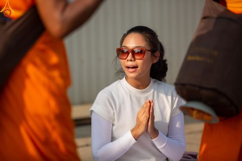 ภาพ No.113222:พิธีต้อนรับพระธรรมยาตรา ปีที่ 12 วันที่ 15 มกราคม พ.ศ. 2567 ณ วัดโบสถ์บน จ.นนทบุรี