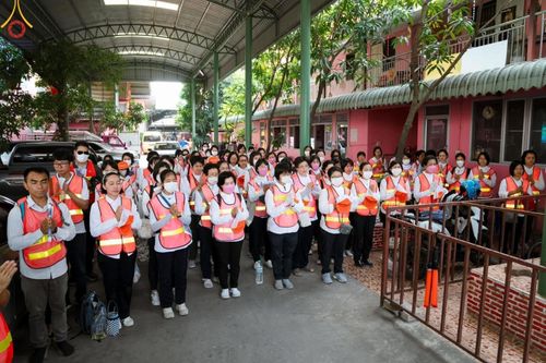 ภาพ No.113522:V.12 พลังหมู่ การเตรียมงาน เก็บงาน การรับบุญของเจ้าหน้าที่หน่วยงานต่างๆ เพื่อโครงการธรรมยาตรา ปีที่ 12 ระหว่างวันที่ 2 - 31 มกราคม พ.ศ. 2567