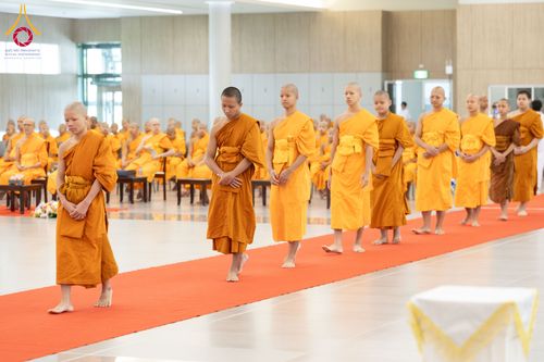 ภาพ No.346698:วันพฤหัสบดี 27 สิงหาคม พ.ศ.2569 พิธีมอบรางวัลแก่สามเณรทรงพระปาฏิโมกข์ปีที่ 4/2569