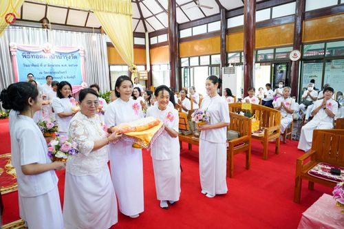 ภาพ No.140472:พิธีตอกเสาเข็มเป็นปฐมฤกษ์ เพื่อสร้างกุฎิและหอสวดมนต์ และพิธีทอดผ้าป่าบำรุงวัด ณ วัดกลางธนรินทร์ ต.บ้านแป้ง อ.พรหมบุรี จ.สิงห์บุรี วันอาทิตย์ที่ 9 มิถุนายน พ.ศ.2567