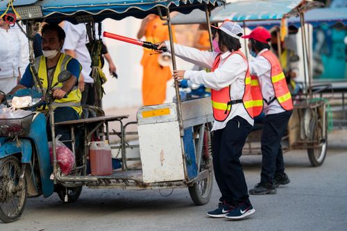 ภาพ No.113430:V.12 พลังหมู่ การเตรียมงาน เก็บงาน การรับบุญของเจ้าหน้าที่หน่วยงานต่างๆ เพื่อโครงการธรรมยาตรา ปีที่ 12 ระหว่างวันที่ 2 - 31 มกราคม พ.ศ. 2567