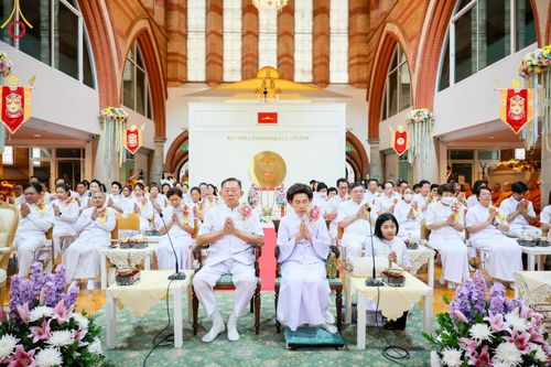 ภาพ No.142598:พิธีพัทธสีมา ประดิษฐานลูกนิมิตมหาสมบัติ สถาปนาอุโบสถวัดพระธรรมกายลอนดอน บูชาธรรม 80 ปี หลวงพ่อธัมมชโย วันเสาร์ที่ 22 มิถุนายน พ.ศ. 2567