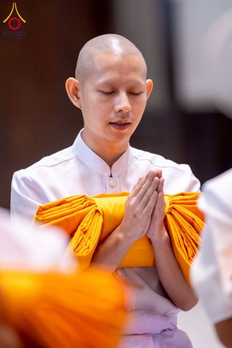 ภาพ No.256213:วันที่ 4 ตุลาคม พ.ศ. 2568 พิธีบรรพชาอุปสมบท  โครงการอุปสมบทหมู่บูชาธรรม 141 ปี  พระมงคลเทพมุนี (สด จนฺทสโร) ณ โบสถ์พระไตรปิฏก วัดพระธรรมกาย จ.ปทุมธานี