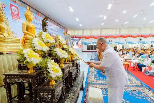 ภาพ No.233551:วันจันทร์ที่ 7 กรกฎาคม พ.ศ. 2568 จังหวัดบุรีรัมย์รวมใจ สัมมนาคณะสงฆ์ เพื่อฟื้นฟูพระพุทธศาสนา  โครงการทอดกฐินสามัคคีทั่วไทย 30,000 วัด ประจำปีพุทธศักราช 2568 และพิธีถวายมหาสังฆทาน 300 กว่าวัด โดยคณะศิษยานุศิษย์ บูชาธรรม 81 ปี หลวงพ่อธัมมชโย  ณ วัดกลาง พระ