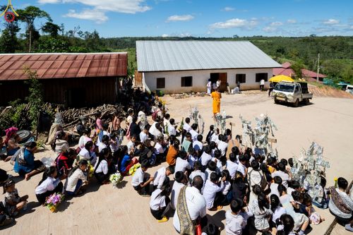 ภาพ No.91979:5 งานมหัคคตกุศล ณ วัดสิริวิเวก แขวงจำปาสัก สปป. ลาว วันที่ 1 พฤศจิกายน พ. ศ. 2566