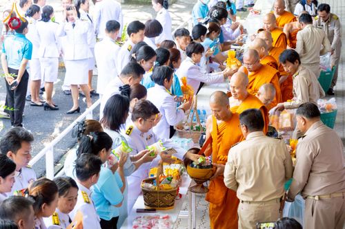 ภาพ No.237663:พิธีเจริญพระพุทธมนต์ ปฏิบัติธรรมเจริญสมาธิภาวนา และทำบุญตักบาตร ถวายพระราชกุศล เนื่องในโอกาสวันเฉลิมพระชนมพรรษา สมเด็จพระนางเจ้าสิริกิติ์ พระบรมราชินีนาถ พระบรมราชชนนีพันปีหลวง วันอังคารที่ 12 สิงหาคม พ.ศ. 2568  ณ อาคารปลูกศรัทธา 2 วัดพระธรรมกาย 