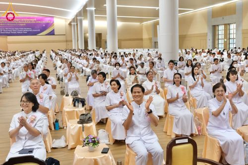 ภาพ No.207556:พิธีมอบโล่พระราชทาน สมเด็จพระกนิษฐาธิราชเจ้า กรมสมเด็จพระรัตนราชสุดาฯ สยามบรมราชกุมารี และโล่เกียรติยศโครงการตอบปัญหาธรรมะ "ทางก้าวหน้า" ครั้งที่ 42 พิธีมอบโล่วัชรเกียรติยศ โครงการตอบปัญหาศีลธรรมเพื่อสันติภาพโลก (WORLD-PEC) ครั้งที่ 18 วันที่ 12 ก.พ. 2568