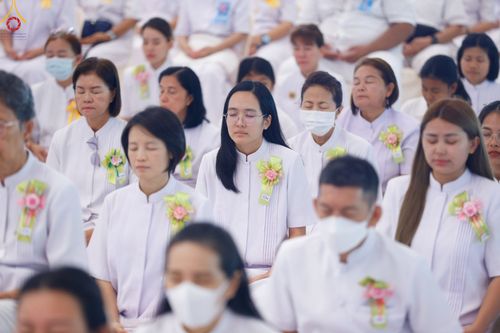 ภาพ No.128882:พิธีทอดผ้าป่าฉลองมหารัตนเจดีย์สิริปทุมสวรรค์ ณ ศูนย์ปฏิบัติธรรมภาคใต้ อ.บางกล่ำ จ.สงขลา วันที่ 10 มีนาคม พ.ศ. 2567