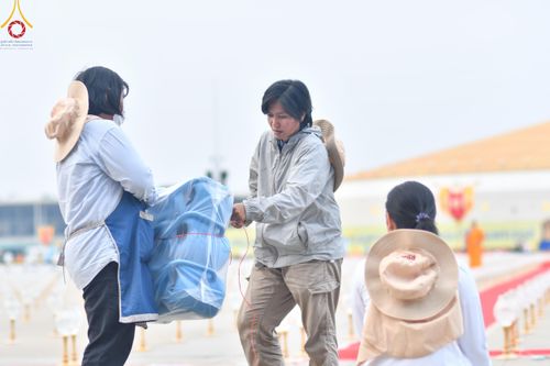 ภาพ No.122418:V.23 อีกนิด การเตรียมงาน เก็บงาน การรับบุญของเจ้าหน้าที่หน่วยงานต่างๆ เพื่อโครงการธรรมยาตรา ปีที่ 12 ระหว่างวันที่ 2 - 31 มกราคม พ.ศ. 2567