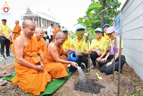 ภาพ No.152631:พิธีเททองหล่อพระพุทธรูปประจำสัตตมหาสถาน ธรรมอุทยานอุโบสถวัดสายสุวพรรณ - กิจกรรมปลูกต้นไม้เฉลิมพระเกียรติ พระบาทสมเด็จพระเจ้าอยู่หัว วันที่ 26 กรกฎาคม พ.ศ. 2567