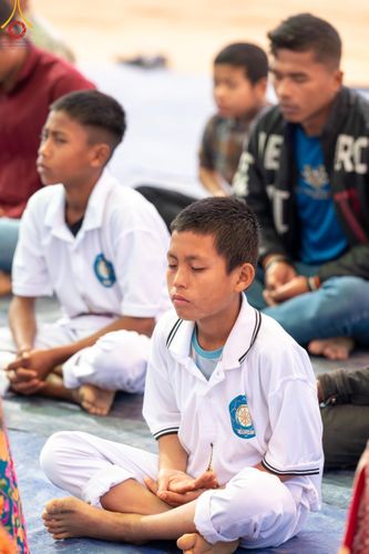 ภาพ No.130302:Photo Story ปฐมบรรพชาชาวพุทธมาร์มา Episode 3/5 วันที่ 9 กุมภาพันธ์ พ.ศ. 2567 ในโครงการบรรพชาสามเณร ครั้งแรกของชาวพุทธมาร์มา บังกลาเทศ ณ วัดธัมจักร อรัญกุฏิ เมืองรัมการ์ คาร์กาชารี บังกลาเทศ