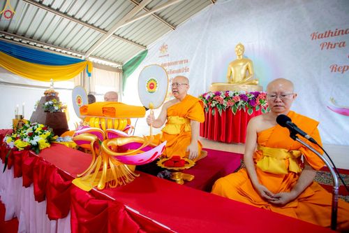 ภาพ No.255198:วันที่ 12 ตุลาคม พ.ศ. 2568 พิธีทอดกฐินสามัคคีสร้างทุกสิ่ง วัดพระธรรมกายโจฮันเนสเบิร์ก  ประเทศสาธารณรัฐแอฟริกาใต้