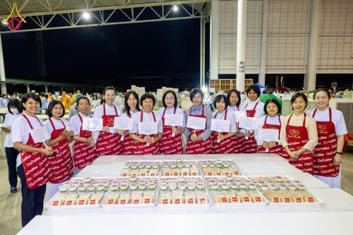 ภาพ No.202708:พิธีถวายภัตตาหารเป็นสังฆทาน แด่พระธรรมยาตรา ณ วัดพระธรรมกาย ตำบลคลองสาม อำเภอคลองหลวง จังหวัดปทุมธานี ในโครงการธรรมยาตรา กตัญญูบูชา มหาปูชนียาจารย์ พระมงคลเทพมุนี(สด จนฺทสโร) พระผู้ปราบมาร อนุสรณ์สถาน 7 แห่ง ปีที่ 13 วันที่ 28 มกราคม พ.ศ. 2568