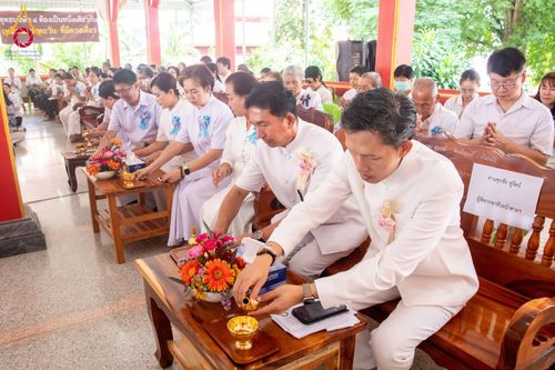 ภาพ No.144034:พิธีถวายสังฆทานแด่คณะสงฆ์ 323 วัด  ปีที่ 20 ครั้งที่  171 พิธีมอบกองทุนหนุนแรงใจช่วยครูใต้  ปีที่ 17 ครั้งที่ 136  และพิธีทำบุญอุทิศส่วนกุศลให้ผู้วายชนม์ในเหตุการณ์ไม่สงบ 4 จังหวัดชายแดนภาคใต้(ปัตตานี ยะลา นราธิวาส สงขลา) วันเสาร์ที่ 13 กรกฎาคม พ.ศ. 2567