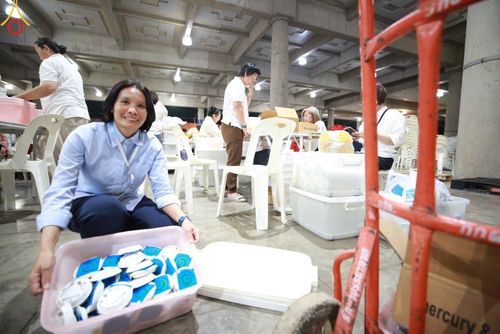 ภาพ No.120871:V.20 เป็นปลื้ม การเตรียมงาน เก็บงาน การรับบุญของเจ้าหน้าที่หน่วยงานต่างๆ เพื่อโครงการธรรมยาตรา กตัญญูบูชา มหาปูชนียาจารย์ พระมงคลเทพมุนี (สด จนฺทสโร) พระผู้ปราบมาร อนุสรณ์สถาน 7 แห่ง ปีที่ 12 ระหว่างวันที่ 2 - 31 มกราคม พ.ศ.2567