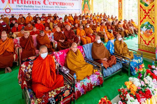 ภาพ No.310072:วันที่ 3-8 กุมภาพันธ์ พ.ศ. 2569 ธรรมยาตราบังกลาเทศ (Rajban Vihar - Khagrachri) ณ ประเทศบังกลาเทศ (Bangladesh)