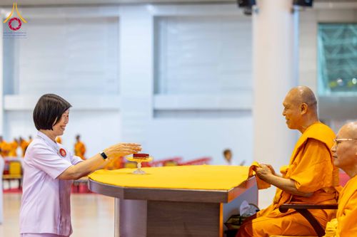 ภาพ No.308613:วันที่ 1 กุมภาพันธ์ พ.ศ. 2569 สัมมนาพิเศษ พิธีมอบพระราชเหล็ก ณ ห้องแก้วสารพัดนึก1 วัดพระธรรมกาย จ.ปทุมธานี