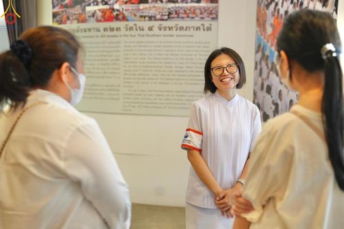 ภาพ No.134604:V.35 เพื่อบุญต้นเดือน การรับบุญของเจ้าหน้าที่หน่วยงานต่างๆ เพื่องานบุญวันอาทิตย์ต้นเดือน ณ วัดพระธรรมกาย วันที่ 7 เมษายน พ.ศ. 2567