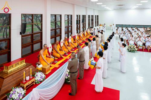 ภาพ No.315172:วันจันทร์ที่ 23 มีนาคม พ.ศ. 2569 พิธีบำเพ็ญกุศล คุณพ่อณรงค์ จินตมากุล  สิริอายุ 99 ปี 11 เดือน โยมบิดา พระครูปลัดรัตนวีรวัฒน์ (รังสฤษดิ์ อิทฺธิจินตโก) ที่ปรึกษาเจ้าคณะจังหวัดปทุมธานี เจ้าอาวาสวัดพระธรรมกาย  ณ ห้องปลูกศรัทธา 2 วัดพระธรรมกาย ปทุมธานี