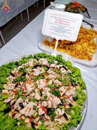 ภาพ No.119097:พิธีถวายภัตตาหารเป็นสังฆทาน แด่คณะพระธรรมยาตรา วันที่ 27 มกราคม พ.ศ. 2567 ณ อนุสรณ์สถานบางปลา จ.นครปฐม