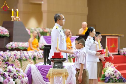 ภาพ No.207562:พิธีมอบโล่พระราชทาน สมเด็จพระกนิษฐาธิราชเจ้า กรมสมเด็จพระรัตนราชสุดาฯ สยามบรมราชกุมารี และโล่เกียรติยศโครงการตอบปัญหาธรรมะ "ทางก้าวหน้า" ครั้งที่ 42 พิธีมอบโล่วัชรเกียรติยศ โครงการตอบปัญหาศีลธรรมเพื่อสันติภาพโลก (WORLD-PEC) ครั้งที่ 18 วันที่ 12 ก.พ. 2568