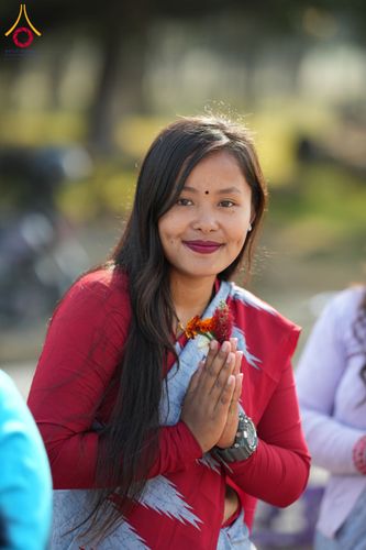ภาพ No.132070:พิธีต้อนรับ พระ-สามเณร ธรรมยาตรา ในโครงการบรรพชา 1,250 รูป ณ แดนประสูติ สวนลุมพินี ประเทศเนปาล วันที่ 16-17 มีนาคม พ.ศ. 2567