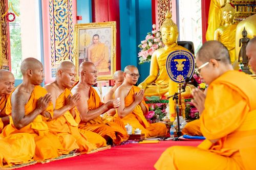 ภาพ No.276397:วันศุกร์ที่ 5 ธันวาคม 2568 (วันพ่อแห่งชาติ) พิธีบรรพชาอุปสมบทหมู่ธรรมทายาท จำนวน 14 รูป โครงการบรรพชาอุปสมบทหมู่ รุ่นบูชาธรรมมหาปูชนียาจารย์ ประจำปี 2568  ณ ศูนย์อบรมเยาวชนบางปะหัน จังหวัดพระนครศรีอยุธยา