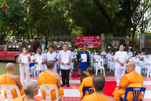 ภาพ No.171375:พิธีทอดกฐินพระนานาชาติเพื่อสร้างทุกสิ่ง  ณ ศูนย์ฝึกอบรมพุทธบุตรนานาชาติ อ.กบินทร์บุรี จ.ปราจีนบุรี วันที่ 27 ตุลาคม พ.ศ. 2567