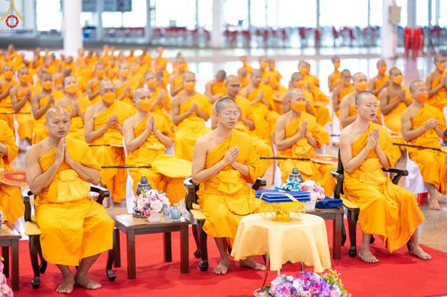 ภาพ No.88169:พิธีมุทิตาสักการะ เปรียญธรรม 9,6,3 และบาลีศึกษา 6,3  พิธีมอบดวงแก้วสามเณรทรงบาลีไวยากรณ์ วันอาทิตย์ 17 กันยายน พ.ศ. 2566 ณ สภาธรรมกายสากล วัดพระธรรมกาย