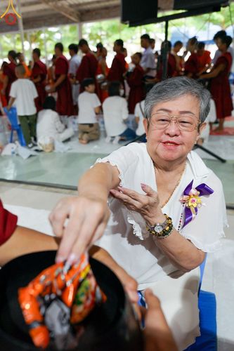 ภาพ No.140874:พิธีตักบาตรพระ 500 รูป ปีที่ 9 ณ ธุดงคสถานล้านนา อำเภอสันทราย จังหวัดเชียงใหม่ วันอาทิตย์ที่ 9 มิถุนายน พ.ศ. 2567