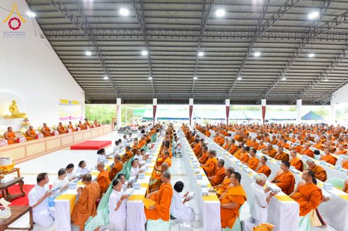 ภาพ No.230560:วันอาทิตย์ที่ 29 มิถุนายน พ.ศ. 2568  งานสัมมนาคณะสงฆ์จังหวัดอำนาจเจริญ โครงการกฐินสามัคคีทั่วไทย 30,000 วัด บูชาธรรม 81 ปี หลวงพ่อธัมมชโย และพิธีถวายสังฆทาน 409 วัด ครบรอบ 9 ปี ณ ธุดงคสถานอำนาจเจริญ