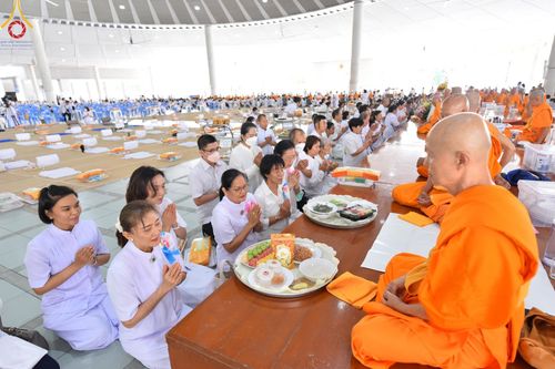 ภาพ No.158862:พิธีบุพเปตพลี ครั้งที่ 156 ร่วมอุทิศบุญแด่หมู่ญาติที่ล่วงลับไปแล้ว และสืบทอดอายุพระพุทธศาสนา วันพุธที่ 2 ตุลาคม พ.ศ. 2567 (วันพระ แรม 15 ค่ำ เดือน 10) ณ หอฉันคุณยายอาจารย์ฯ วัดพระธรรมกาย