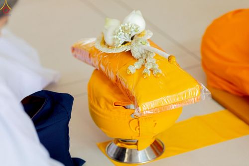 ภาพ No.227730:วันเสาร์ที่ 31 พฤษภาคม พ.ศ.2568 พิธีถวายผ้าไตรแด่สามเณรผู้เข้ารับการอุปสมบท , พิธีอุปสมบทสามเณรเตรียม DCI วัดพระธรรมกาย จ.ปทุมธานี