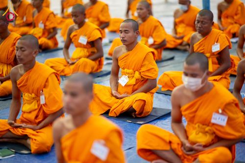 ภาพ No.131003:Photo Story ปฐมบรรพชาชาวพุทธมาร์มา Episode 4/5 วันที่ 13 กุมภาพันธ์พ.ศ. 2567 ณ วัดธัมจักร อรัญกุฏิ บังกลาเทศ