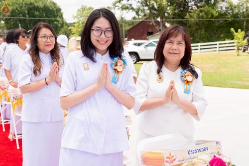 ภาพ No.234630:วันอาทิตย์ที่ 20 กรกฎาคม  พ.ศ.2568 พิธีทอดผ้าป่าภาคพื้นอเมริกา พิธีเจริญพระพุทธมนต์ ฉลองอาคารแก้วธรรมชัยรัตนอนันต์ วัดพระธรรมกายเทนเนสซี ประเทศสหรัฐอเมริกา