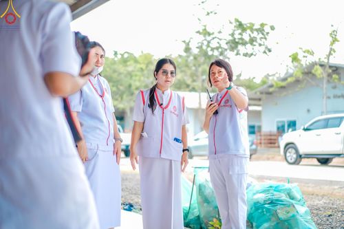 ภาพ No.130034:V.34 เพื่อธรรมเพื่อบางกล่ำ การรับบุญของเจ้าหน้าที่หน่วยงานต่างๆ  เพื่องานธรรมยาตราอัญเชิญพระบรมสารีริกธาตุ ประดิษฐาน ณ มหารัตนเจดีย์สิริปทุมสวรรค์ (เจดีย์อริยพุทธะ 5 พระองค์) ณ ศูนย์ปฏิบัติธรรมภาคใต้ อ.บางกล่ำ จ.สงขลา ระหว่างวันที่ 9-10 มีนาคม พ.ศ. 2567