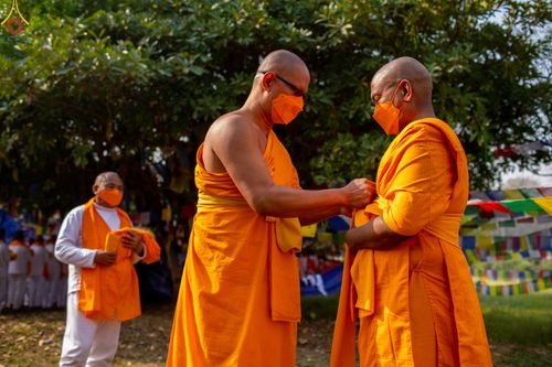 ภาพ No.77952:พิธีบรรพชาสามเณรหมู่ ณ ประเทศเนปาล วันที่ 16 มีนาคม พ.ศ. 2566