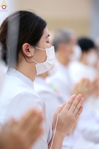 ภาพ No.84785:พิธีบรรจุพระบรมสารีริกธาตุภายในเกตุดอกบัวตูม องค์พระประธาน ณ ห้องแก้วสารพัดนึก 2 วัดพระธรรมกาย ในวันอาสาฬหบูชา อังคารที่ 1 สิงหาคม พ.ศ.2566