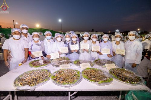 ภาพ No.74621:พิธีถวายภัตตาหารเป็นสังฆทาน แด่คณะพระธรรมยาตราฯ ในโครงการธรรมยาตรากตัญญูบูชา มหาปูชนียาจารย์ พระมงคลเทพมุนี(สด จนฺทสโร) พระผู้ปราบมาร อนุสรณ์สถาน 7 แห่ง ปีที่ 11 วันที่ 28 มกราคม พ.ศ. 2566