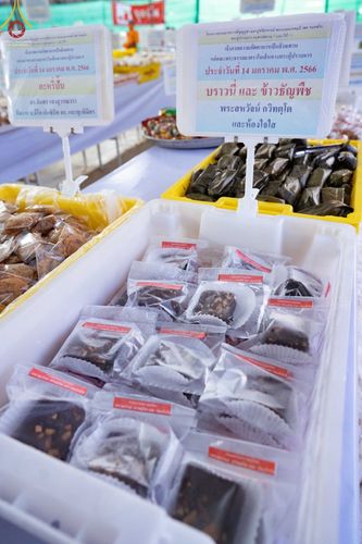 ภาพ No.71177:พิธีถวายภัตตาหารเป็นสังฆทาน แด่คณะพระธรรมยาตราฯ ในโครงการธรรมยาตราฯ ปีที่ 11 ณ อนุสรณ์สถานคลองบางนางแท่น อ.สามพราน จ.นครปฐม วันที่ 14 มกราคม พ.ศ. 2566