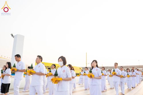 ภาพ No.319390:วันเสาร์ที่ 4 เมษายน พ.ศ.2569 พิธีขอขมา มอบผ้าไตร และถวายบาตรแด่นาคธรรมทายาท ในโครงการบรรพชาสามเณรฟื้นฟูพระพุทธศาสนาทั่วไทย โครงการหน่อแก้วเปรียญธรรม รุ่นที่ 14 โครงการสามเณรยุวธรรมทายาท รุ่นที่ 34 โครงการสามเณรมัชฌิมธรรมทายาท รุ่นที่ 30 ณ สภาธรรมกายสากล