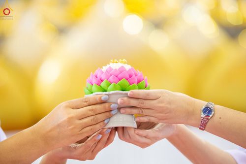 ภาพ No.77808:พิธีหล่อพระบรมพุทธเจ้า ทิศตะวันตก  วันอาทิตย์ที่ 19 มีนาคม พ.ศ. 2566 ณ วัดพระธรรมกาย จ.ปทุมธานี