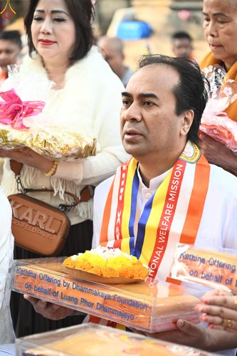 ภาพ No.278965:วันที่ 5 พฤศจิกายน 2568 กฐินสมทบวัดต่างประเทศ โดยคณะศิษยานุศิษย์ บูชาธรรม 81 ปี หลวงพ่อธัมมชโย ณ วัดมหาโพธิ์ เมืองพุทธคยา ถวายแด่  วัดพุทธนานาชาติเพื่อสวัสดิการสากล  (Buddha International Welfare Mission)  เมืองพุทธคยา ประเทศอินเดีย