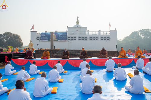 ภาพ No.77917:พิธีบรรพชาสามเณรหมู่ ณ ประเทศเนปาล วันที่ 16 มีนาคม พ.ศ. 2566