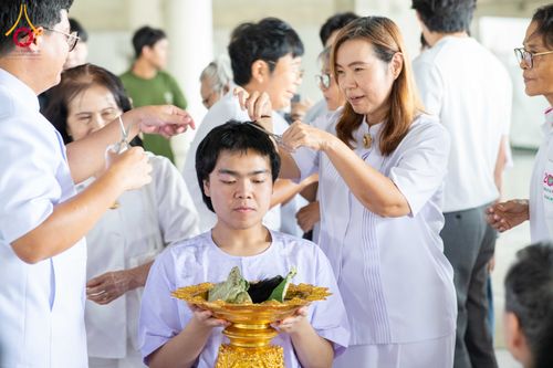 ภาพ No.339773:วันที่ 19 กรกฎาคม พ.ศ.2569 พิธีตัดปอยผม โครงการบวชพระนานาชาติ AEC และ WAB รุ่นที่ 10 THE AEC & INTERNATIONAL ORDINATION PROGRAM ณ มหารัตนวิหารคด 30 วัดพระธรรมกาย ปทุมธานี