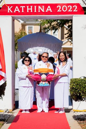 ภาพ No.63988:พิธีทอดกฐินสามัคคี ประจำปีพุทธศักราช 2565 ณ วัดพระธรรมกายจอร์เจีย ประเทศสหรัฐอเมริกา วันอาทิตย์ที่  23  ตุลาคม  พ.ศ. 2565